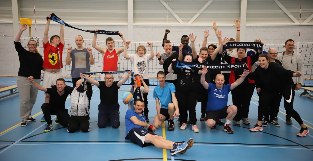 Uniek Volley bij Sliedrecht Sport.