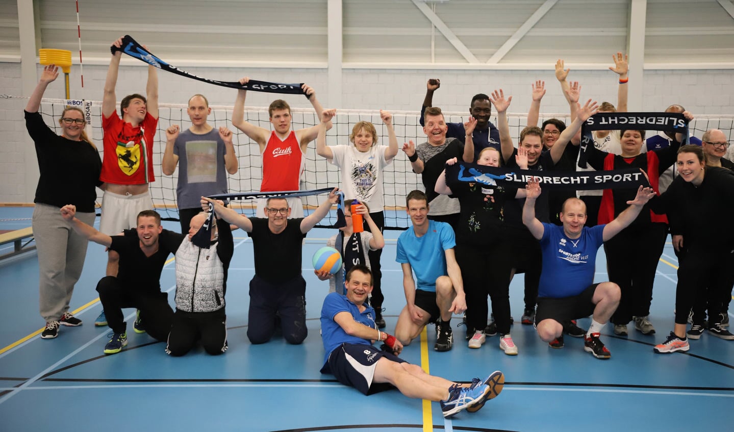 Uniek Volley bij Sliedrecht Sport.