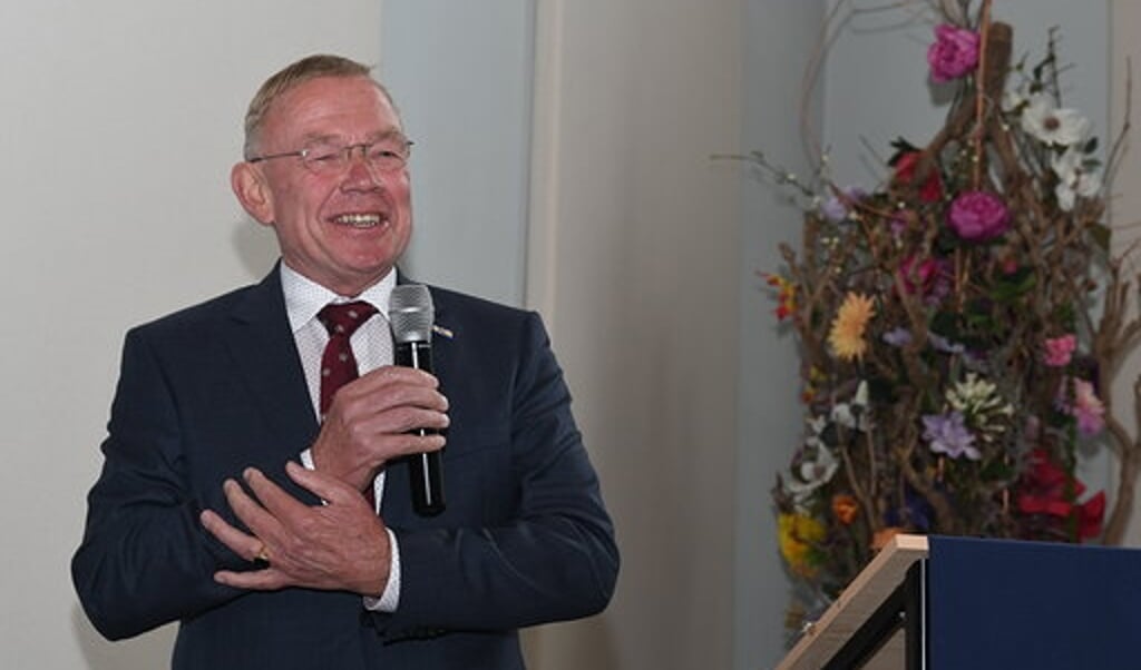 Voorzitter Gijs van Veldhuizen, stichting Edese Schaapskudden
