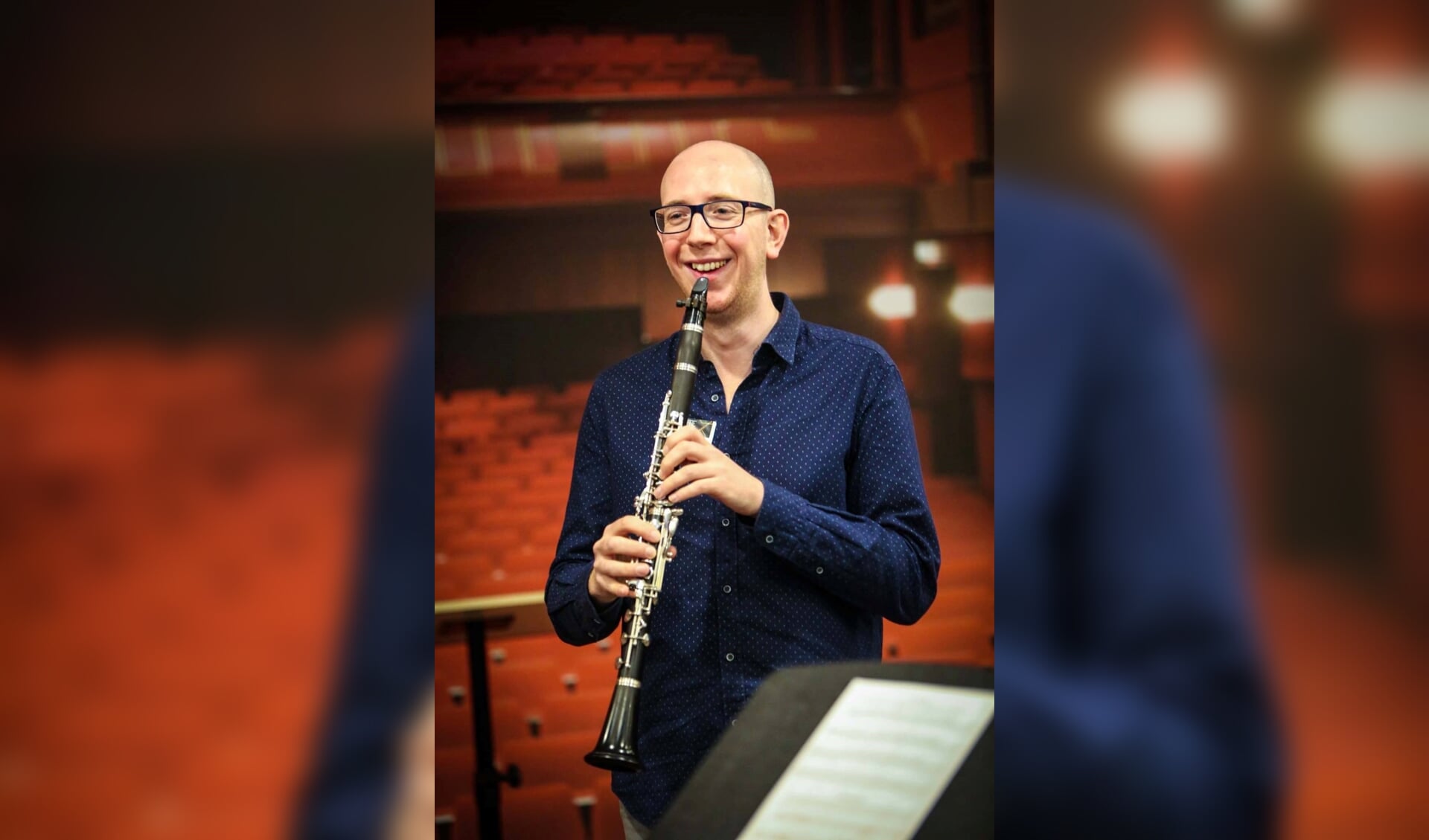 Nieuwe docent klarinet: Johan Naus