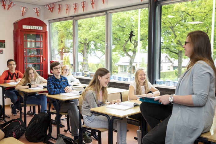 Engelse les op het Altena College