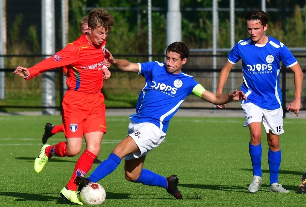 De strijd en het spel van Veensche Boys was goed tegen FC Weesp