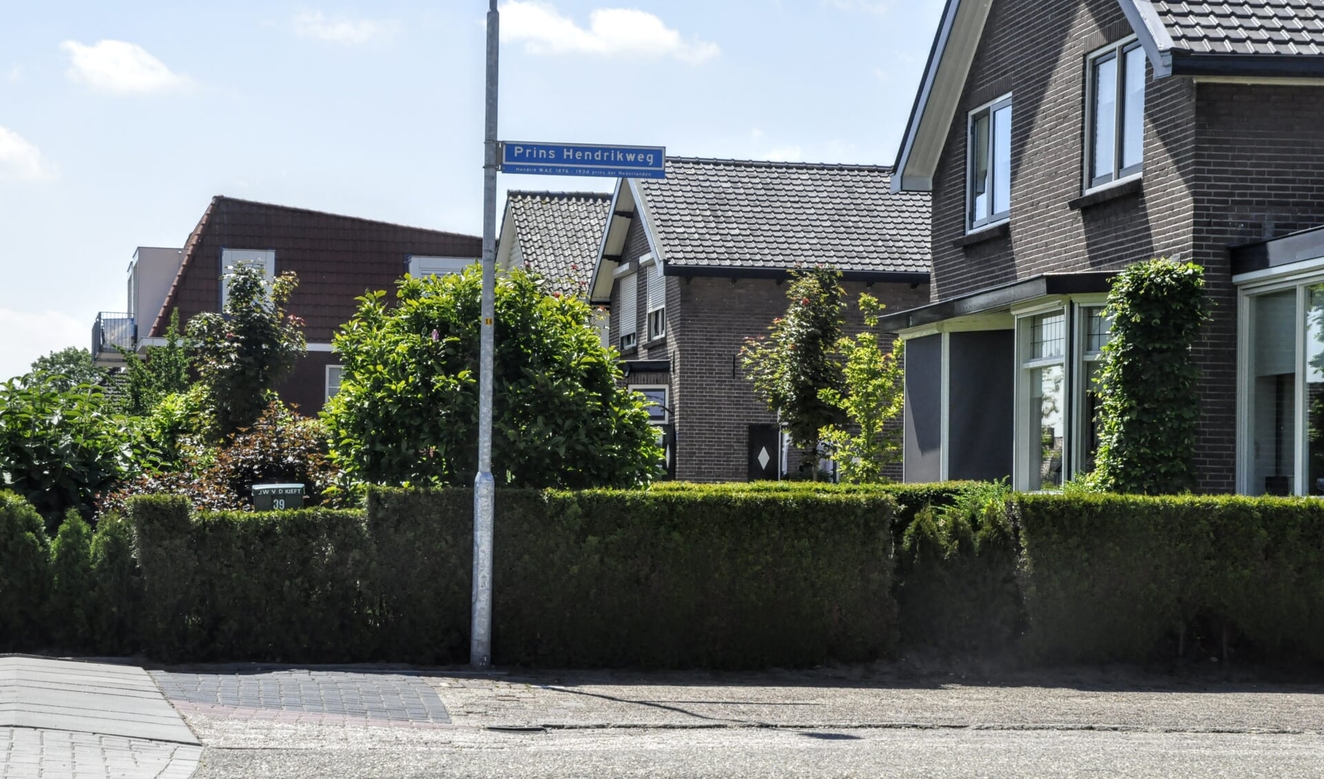 De Prins Hendrikweg in Barneveld.