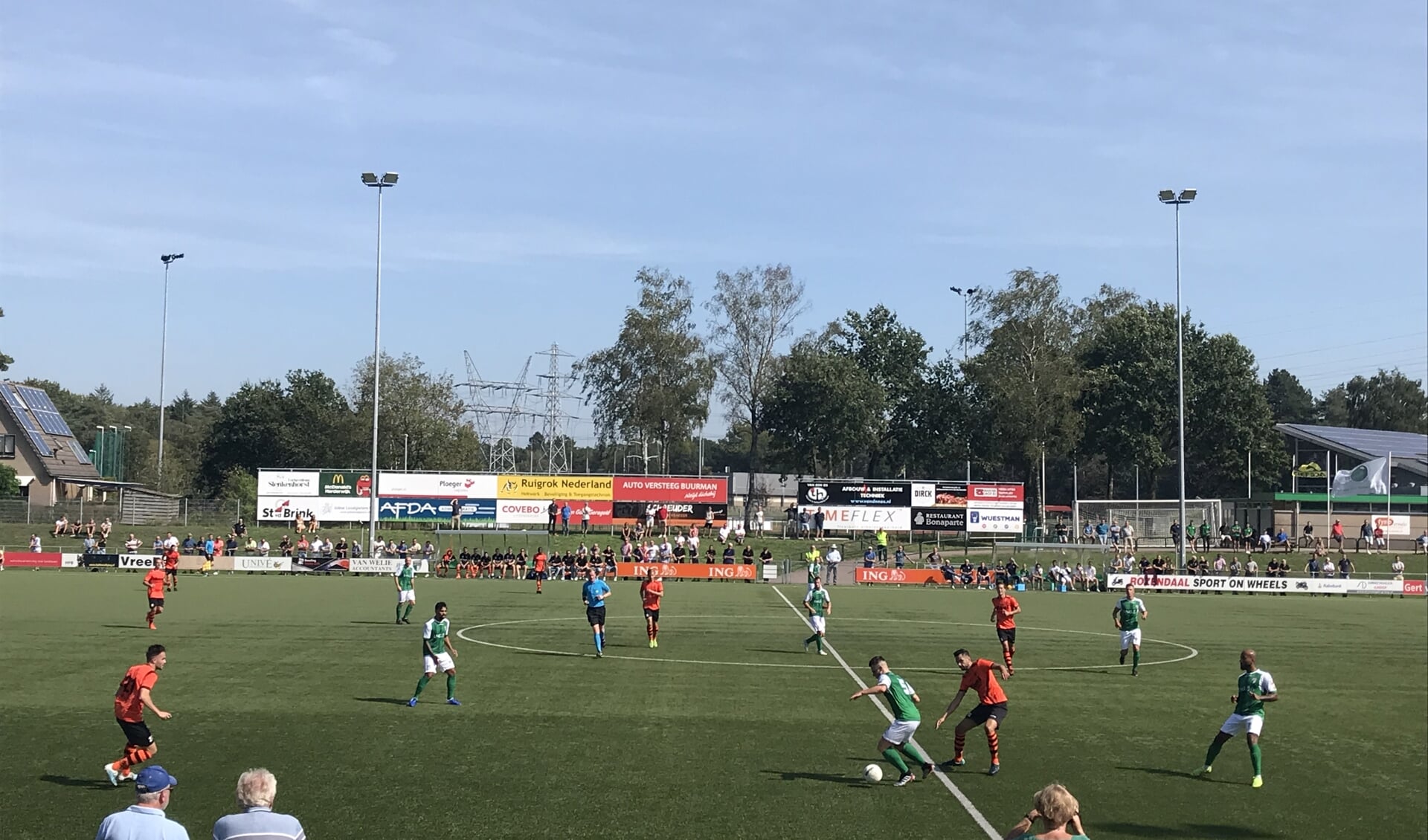 Sparta Nijkerk wint de derby van VVOG