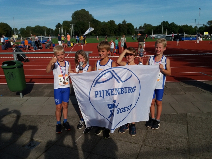 De winnaars van AV Pijnenburg