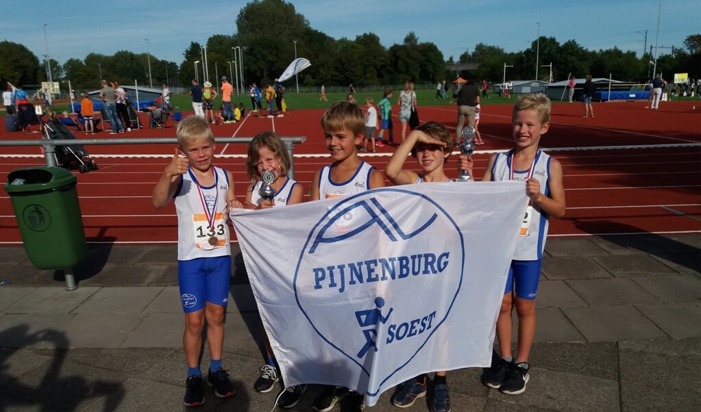 De winnaars van AV Pijnenburg