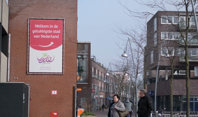 Ede pronkt met de titel 'Gelukkigste stad van Nederland'.