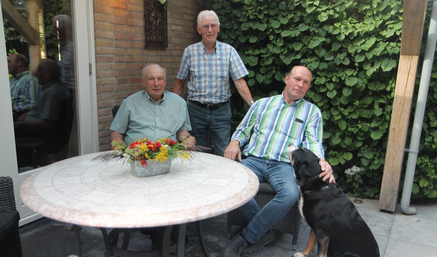 Van links naar rechs: Tijme Westeneng, Jaap Rijlaarsdam en Wim Wolswinkel.