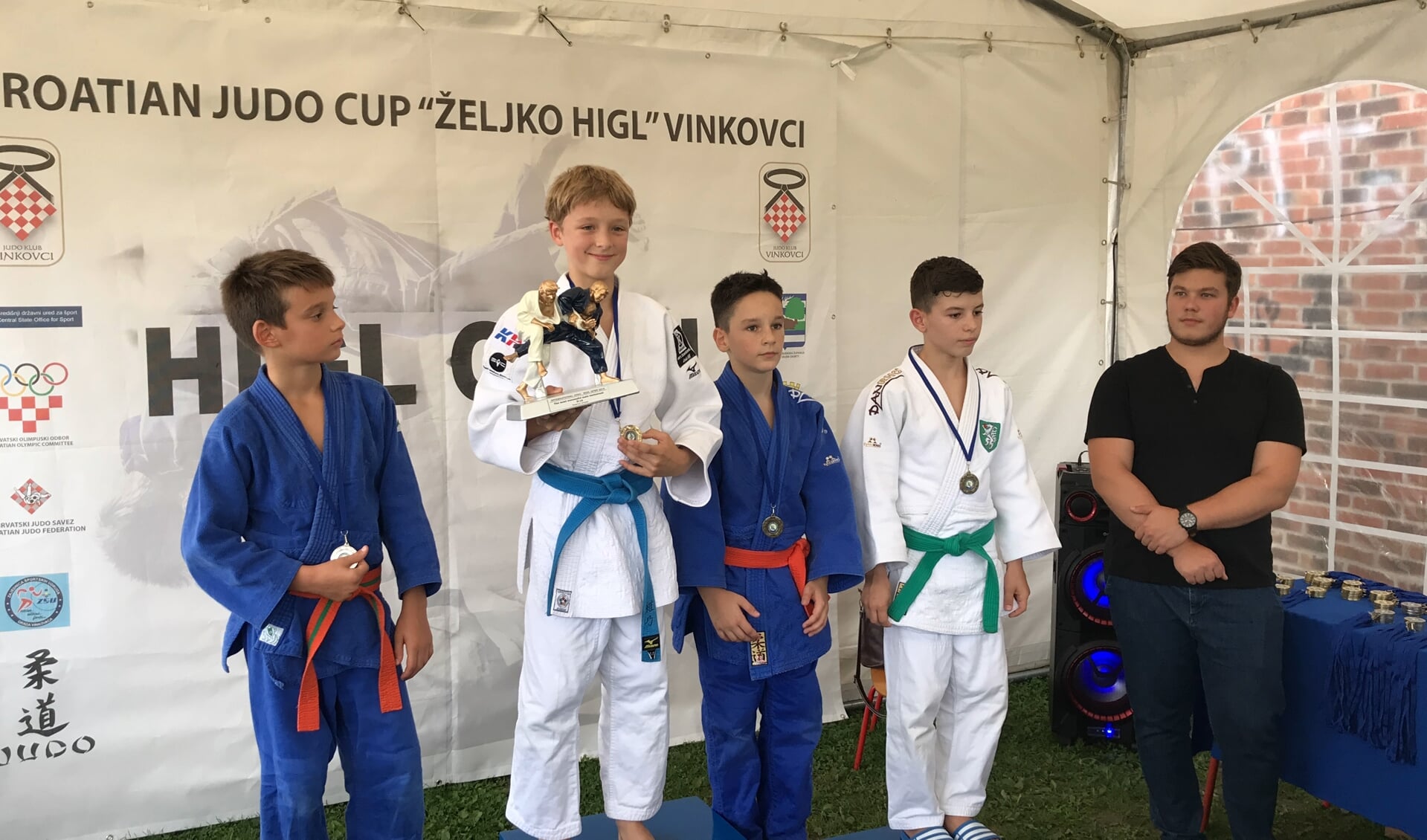 Judoka Inno Loeber wint in Vinkovci 