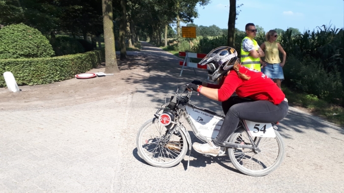 onze solexdeelnemer Lianne Minnen in actie