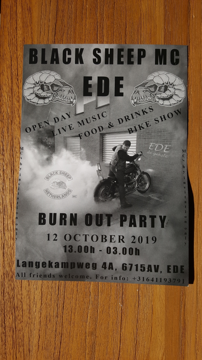 flyer met informatie