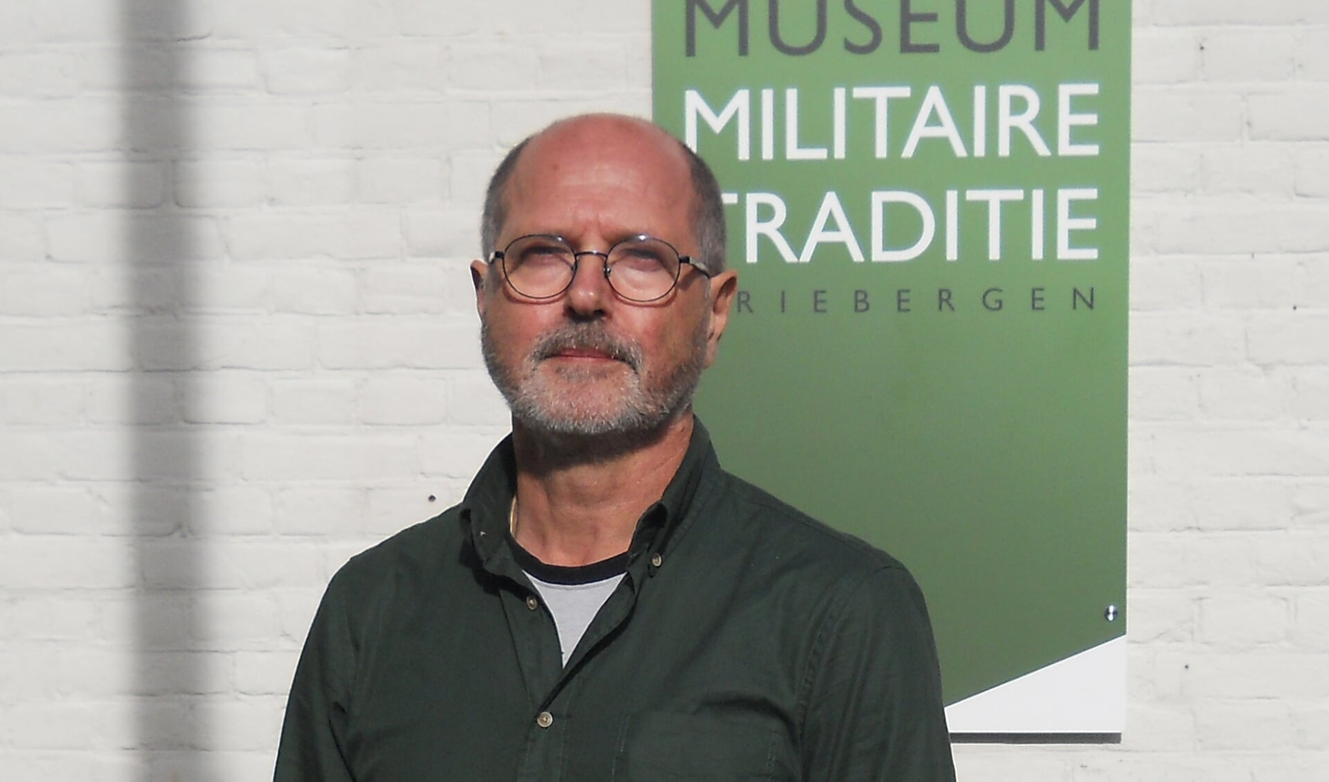 Jaap van der Burg, oprichter van Museum Militaire Traditie is nog steeds als professional in de museum- en erfgoedwereld werkzaam.