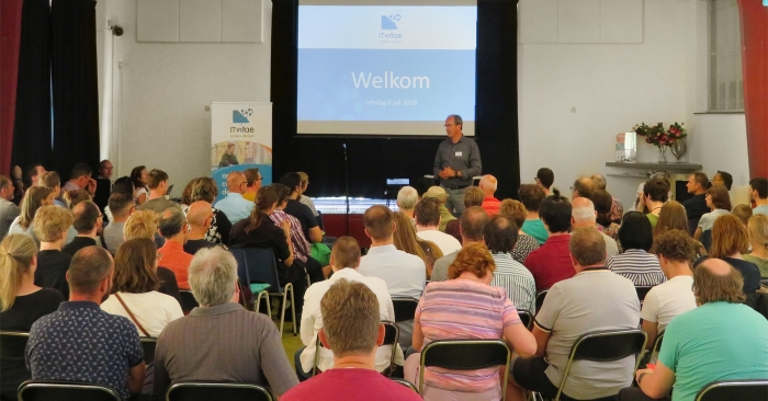 Infodag ICT-opleiding voor jongeren met autisme in het voormalige Eemklooster in Amersfoort