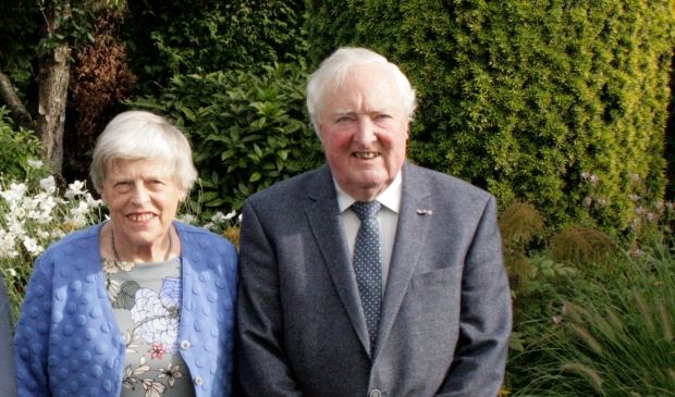 <p>Jan Muis met zijn vrouw Anie.</p>