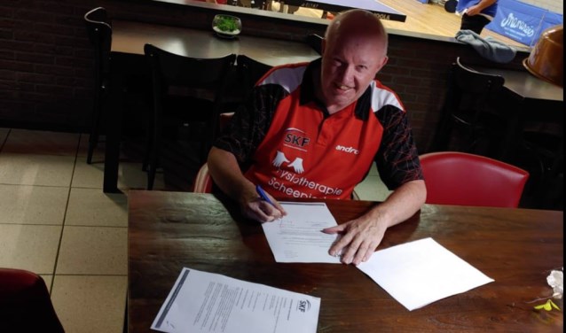 Rinie Kling ondertekende vorige week het contract bij SKF.
