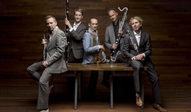 Het Calefax Reed Quintet is een van de ensembles die als gevestigde sterren terugkeren in de concertreeks van het eeuwfeest. (Foto: Marco Borggreve)