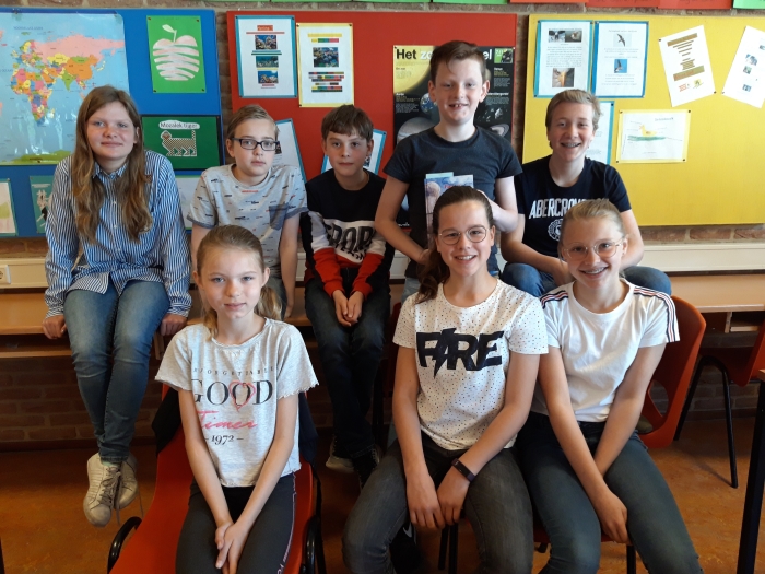 Leerlingen groep 8 schooljaar 2018-2019
