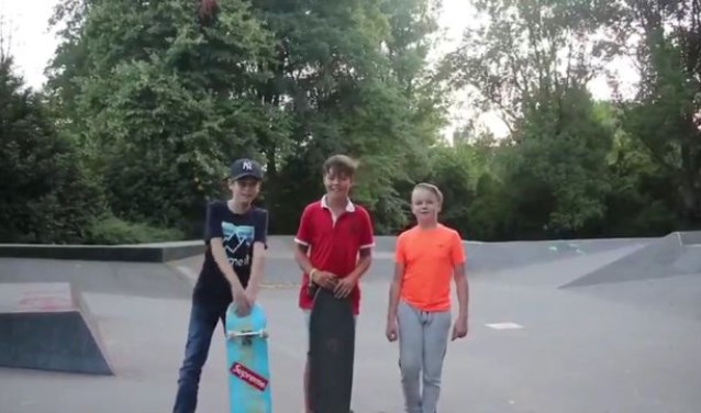 Tijn, Ramon en Thomas willen een skatepark in Westwijk.