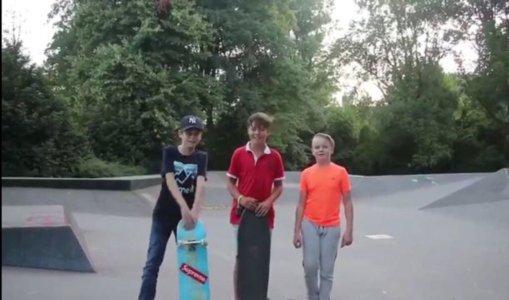 Tijn, Ramon en Thomas willen een skatepark in Westwijk.