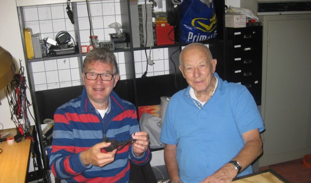 Links Rob Schalkwijk en rechts Wim Buitenhuis.