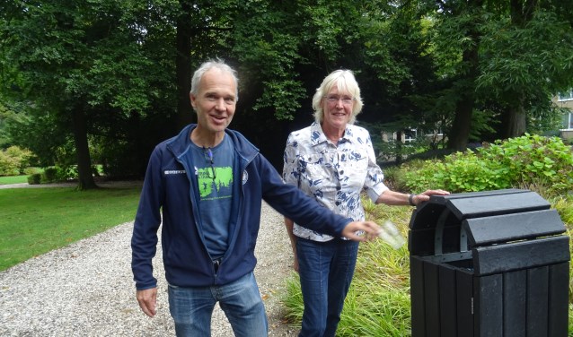 Florian Koopmans en Marja van Eck zijn bewuste en actieve afvalrapers.