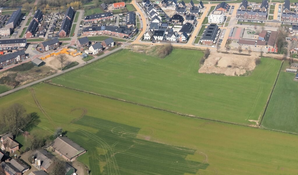 Woonwijk Woudse Erven, ten zuiden van de Nederwoudseweg.