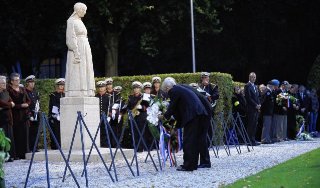 Herdenking van de razzia in 2016.