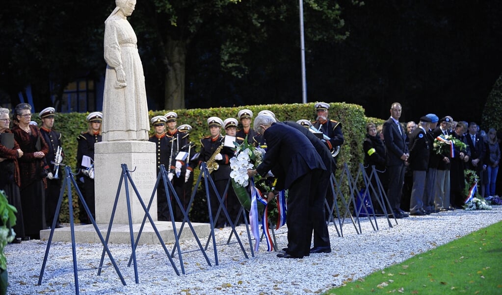 Herdenking van de razzia in 2016.