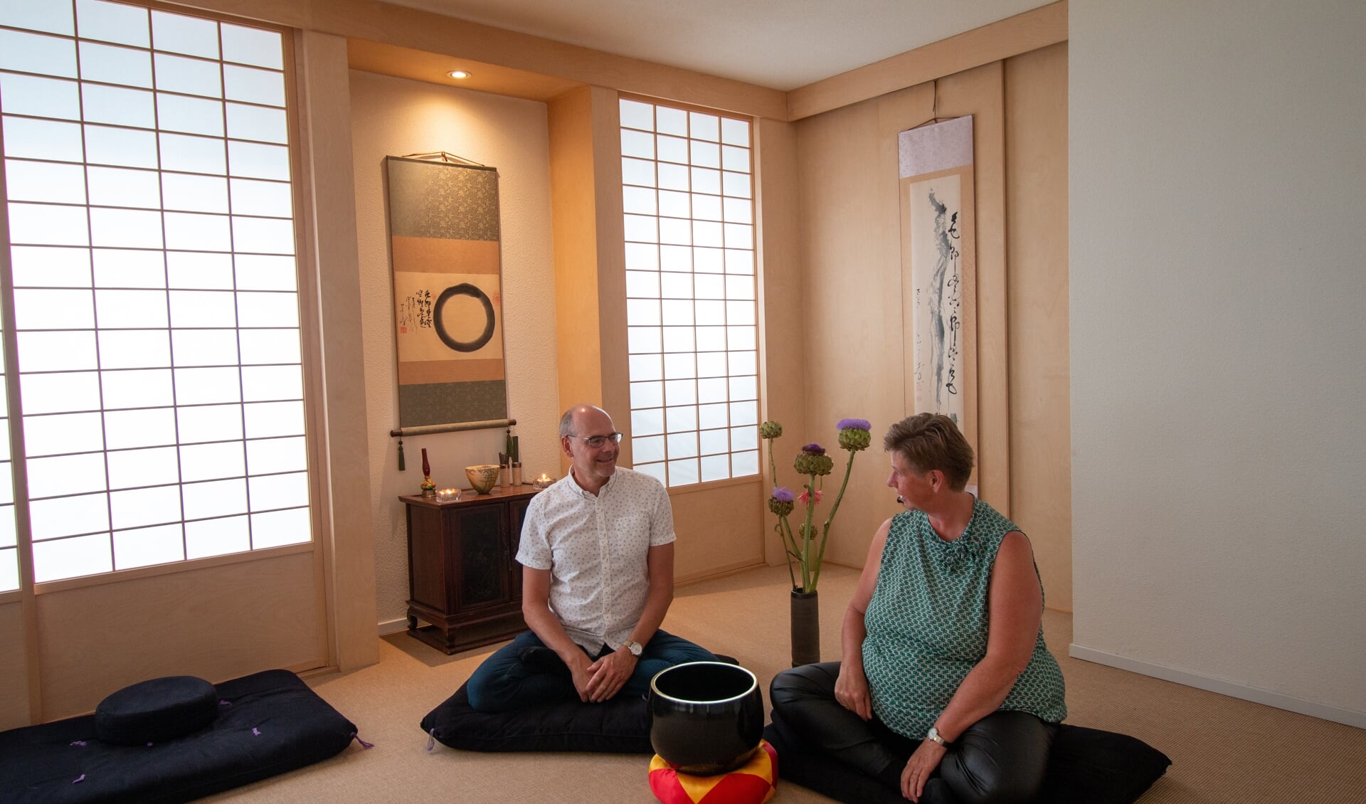 Evert Jan Kema en Yvonne Visser vieren hun tienjarig jubileum van Zen.nl.