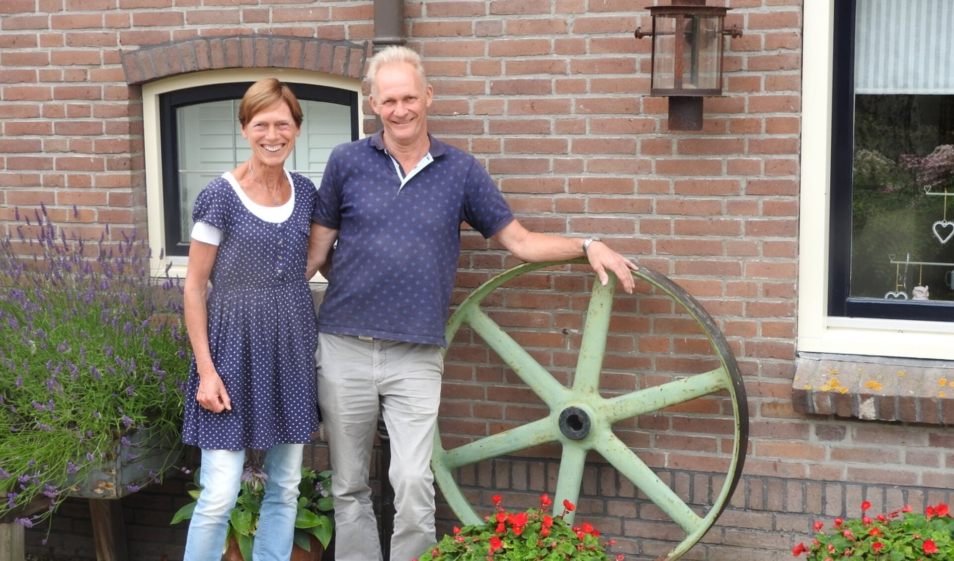 Janske en Wim Stol runnen de B&B Lots4U aan de Goilberdingerdijk in Culemborg.