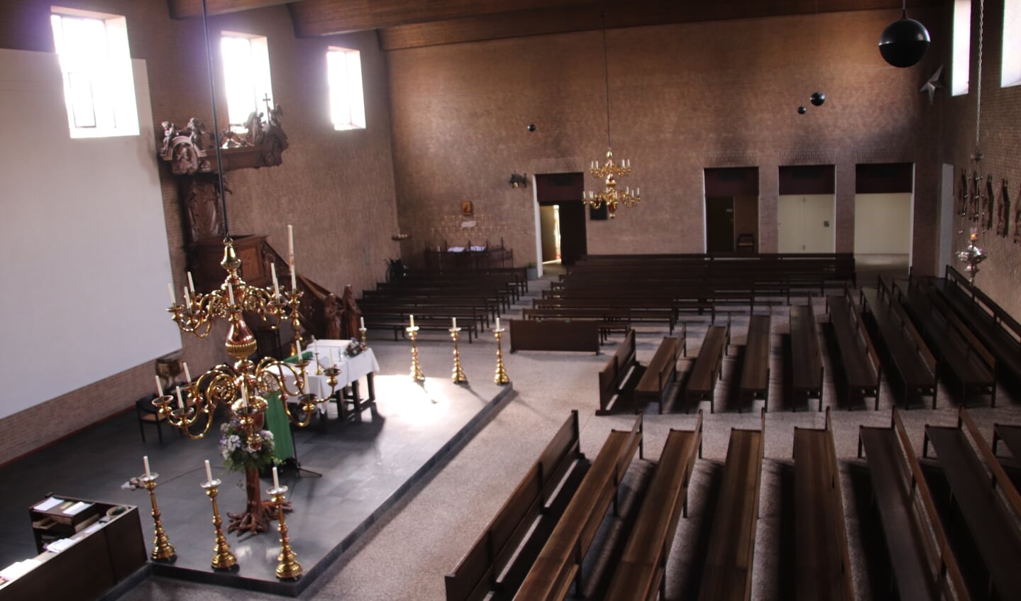 Blik in de Petrus en Pauluskerk die op 14 en 15 september te bezichtigen is.