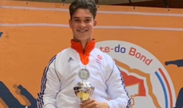 Boyd met zijn eerste prijs