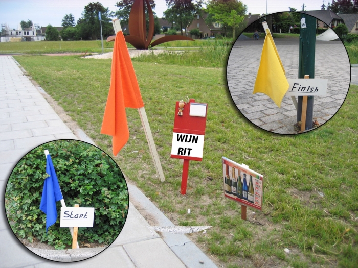Wijnpuzzelrit - Denksport op wielen