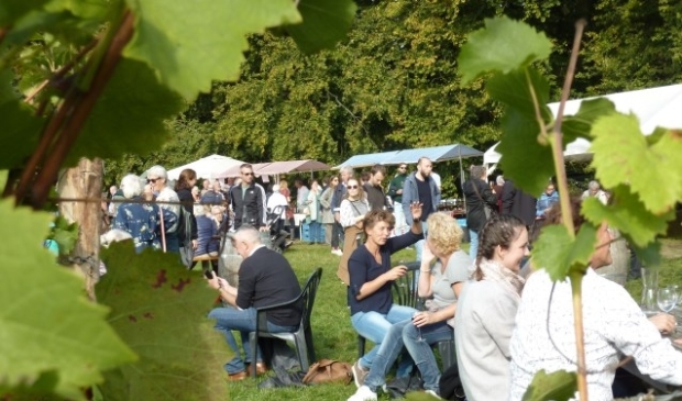 Oogstfeest op Wagenings Wijngoed