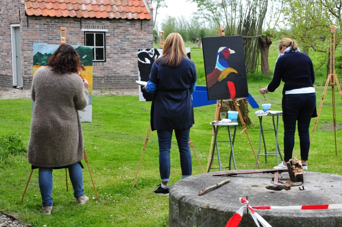 Buiten schilderen