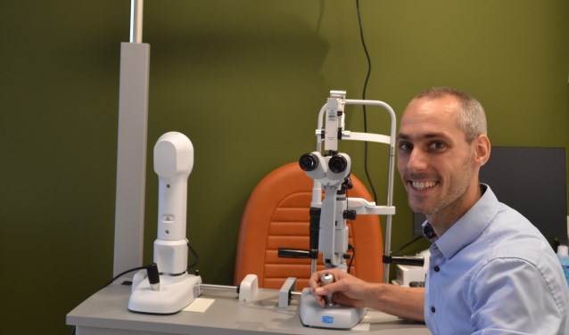 Optometrist Mark Bril wil de weg naar de oogzorg toegankelijker maken.
