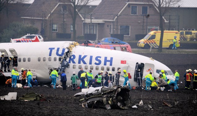 De crash bij Schiphol in 2009.