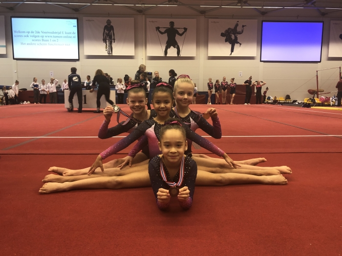 Nevaeh, Jaeda, Lieke, Fien