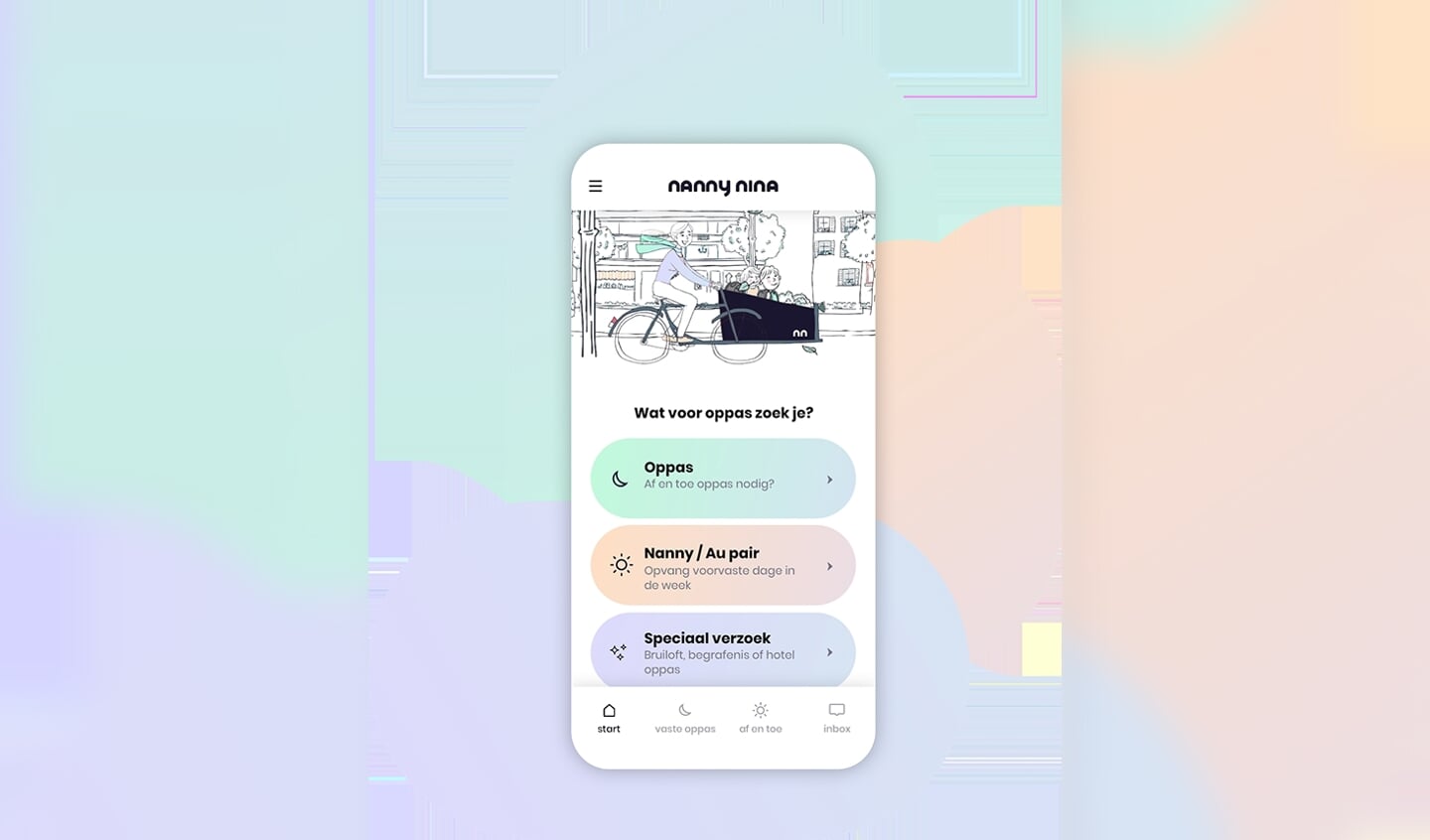 De app van Nanny Nina