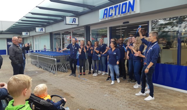 De langverwachte opening van de Action op het Merwedeplein was in september.