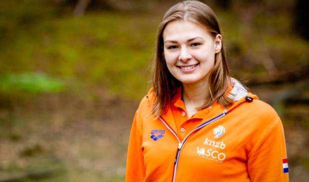 <p>Simone van de Kraats was met haar ‘gouden’ linkerarm weer de uitblinkster. </p>