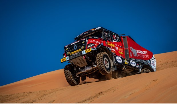 Harskamper Martin van den Brink sloot de Dakar Rally af met een achtste plaats in de slotetappe.