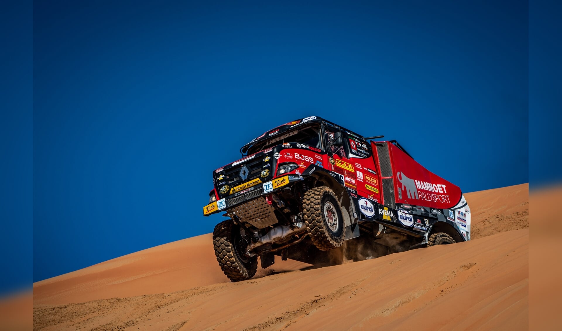 Harskamper Martin van den Brink sloot de Dakar Rally af met een achtste plaats in de slotetappe.