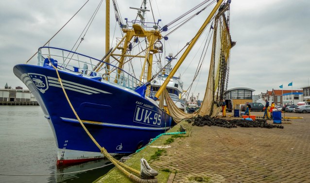 Schipper Jan de Boer uit Urk heeft, net als andere vissers uit Nederland, IJmuiden als verblijfshaven.