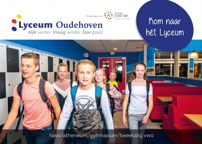 Leerlingen Lyceum Oudehoven