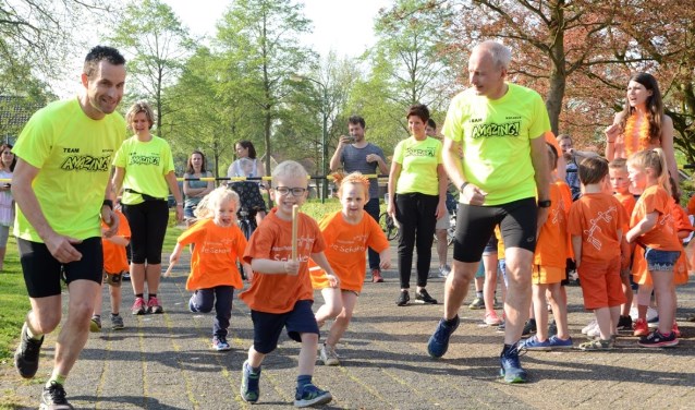De jeugd heeft de toekomst. Leuke activiteit voor het goede doel: de Mini Roparun.