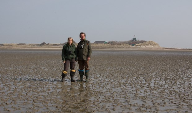 Doortje en Barwold op Rottumerplaat