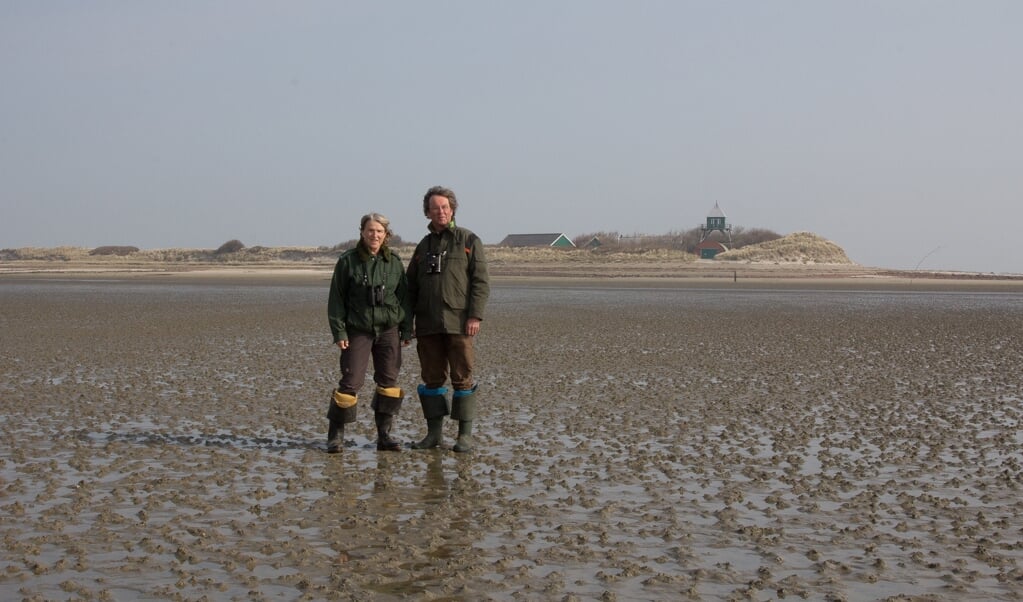 Doortje en Barwold op Rottumerplaat