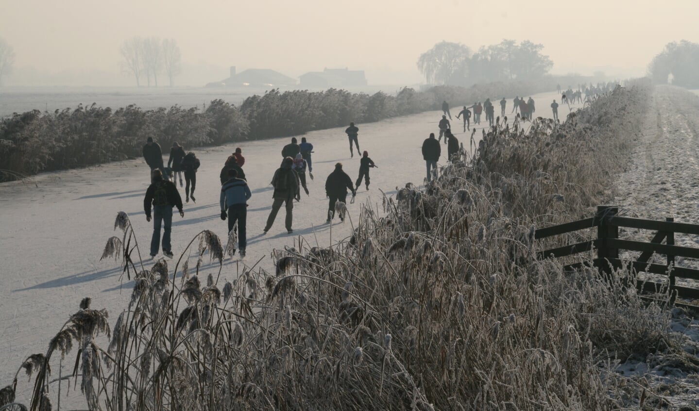 Schaatsers in beeld