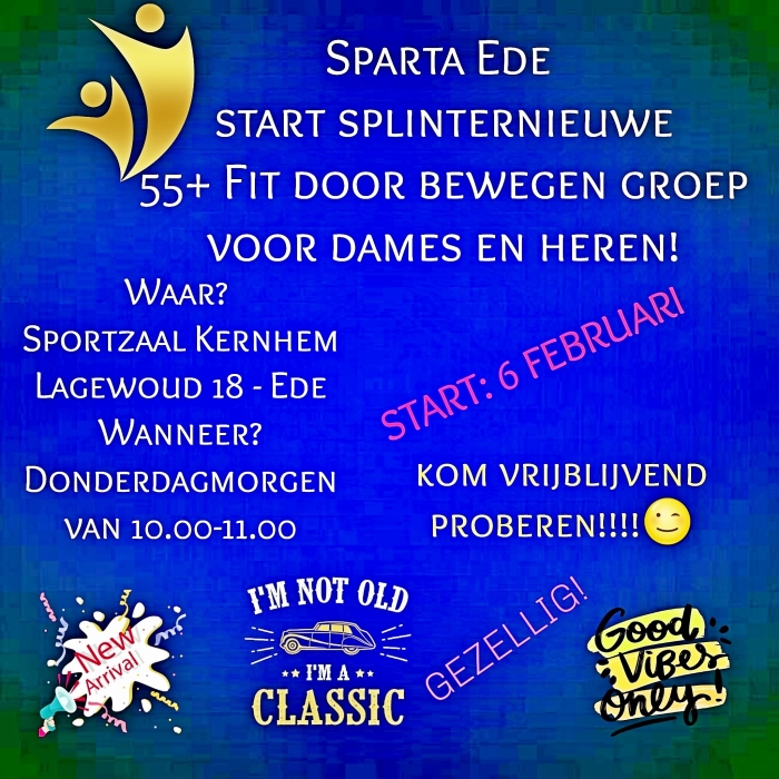 nieuwe keep fit mogelijkheid bij Sparta